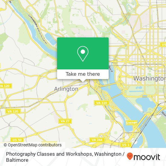 Mapa de Photography Classes and Workshops, 16th Rd N