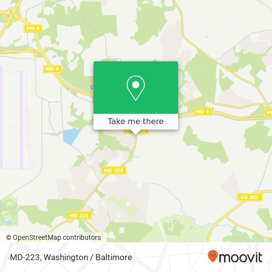 MD-223, Upper Marlboro, MD 20772 map