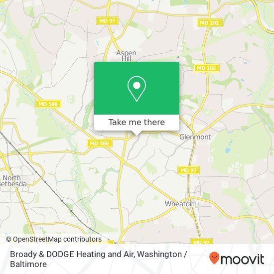 Mapa de Broady & DODGE Heating and Air, Dalewood Ct