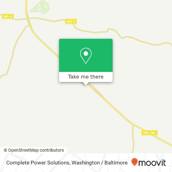 Complete Power Solutions map