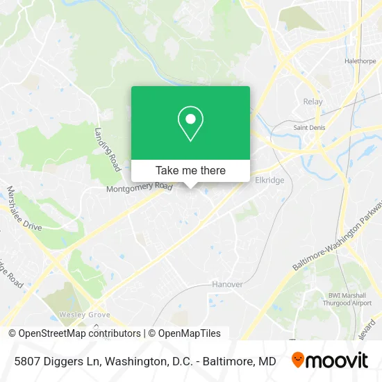 5807 Diggers Ln map