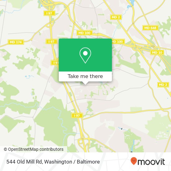 544 Old Mill Rd, Millersville, MD 21108 map