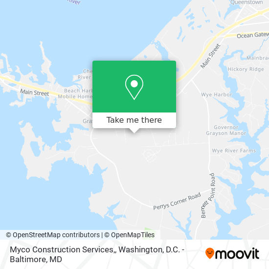 Myco Construction Services, map