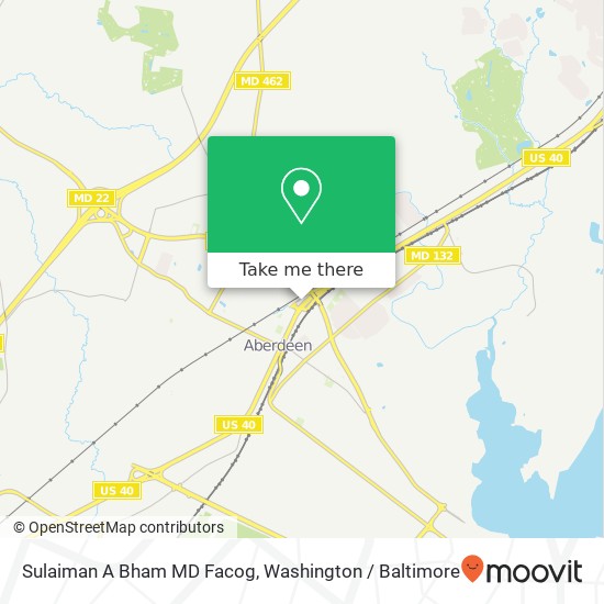Sulaiman A Bham MD Facog, 326 N Philadelphia Blvd map