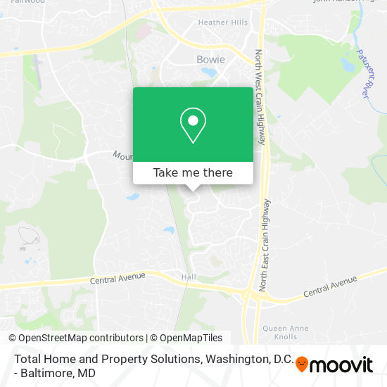 Total Home and Property Solutions map