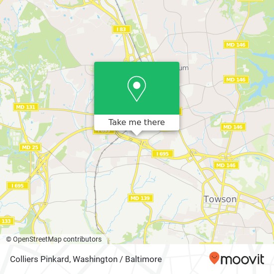 Mapa de Colliers Pinkard, 1306 Bellona Ave