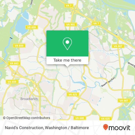 Mapa de Navid's Construction