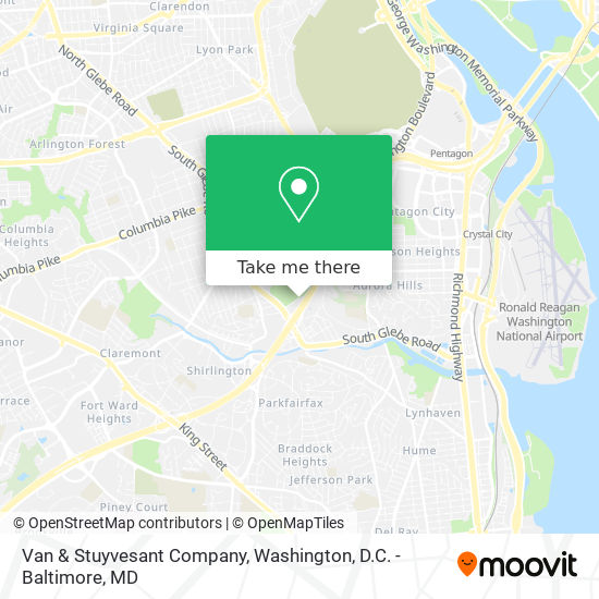 Mapa de Van & Stuyvesant Company
