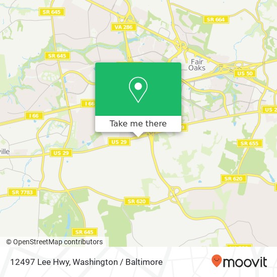 12497 Lee Hwy, Fairfax, VA 22030 map