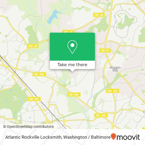 Atlantic Rockville Locksmith, 13413 Crispin Way map