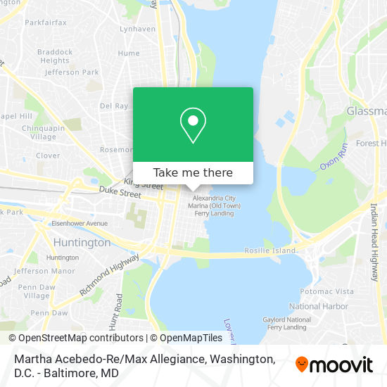 Martha Acebedo-Re / Max Allegiance map