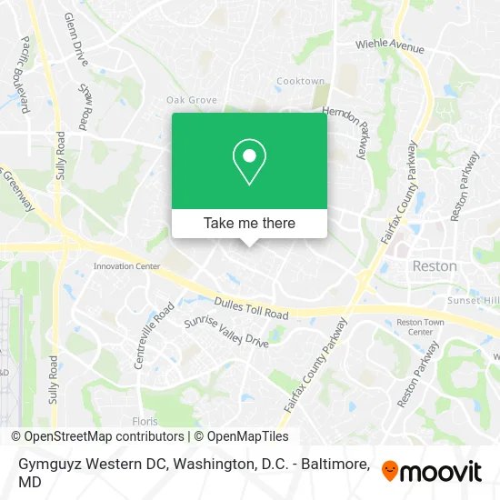 Gymguyz Western DC map