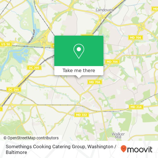 Somethings Cooking Catering Group map