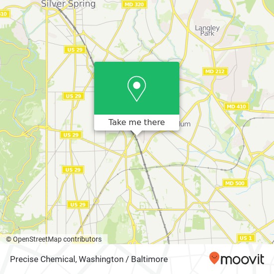 Precise Chemical, 5784 2nd St NE map