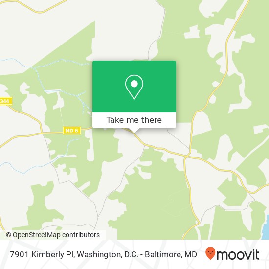 7901 Kimberly Pl, Indian Head, MD 20640 map