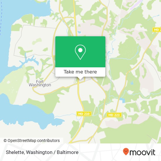 Shelette, 12817 Old Fort Rd map