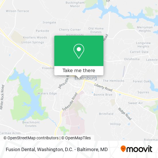 Fusion Dental map