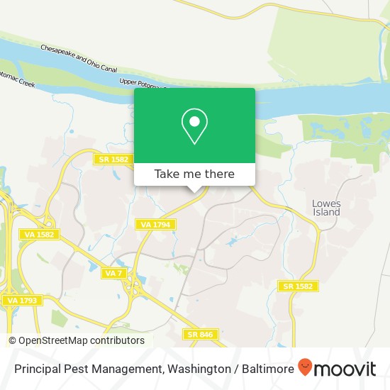 Principal Pest Management, Stonehelm Ct map