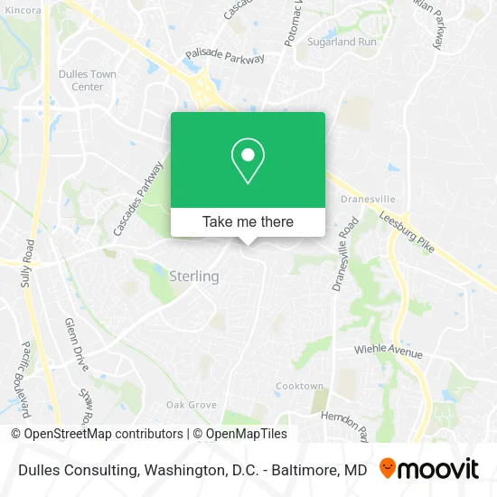 Dulles Consulting map