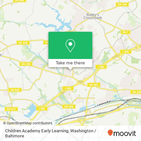 Mapa de Children Academy Early Learning, 6332 Meetinghouse Way