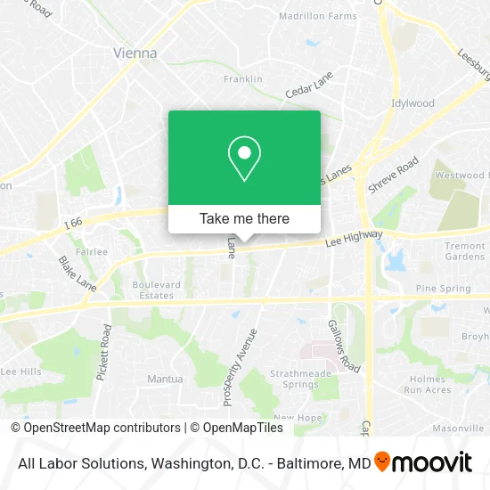 All Labor Solutions map