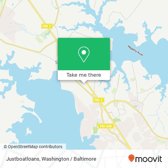 Mapa de Justboatloans, 877 Baltimore Annapolis Blvd