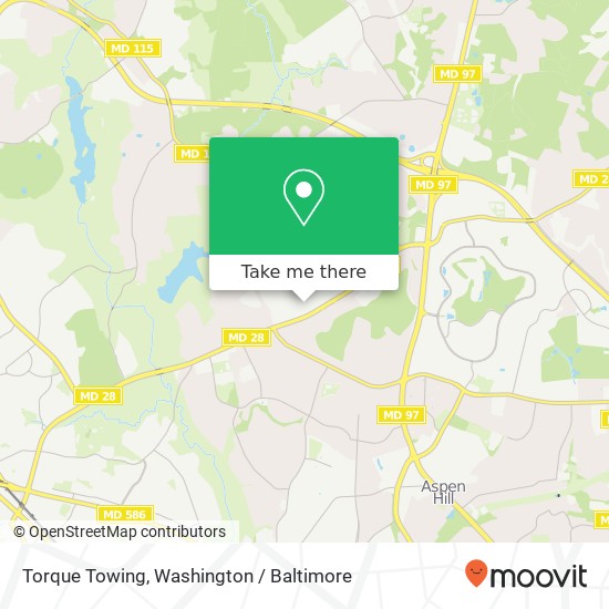 Mapa de Torque Towing, Flower Valley Dr