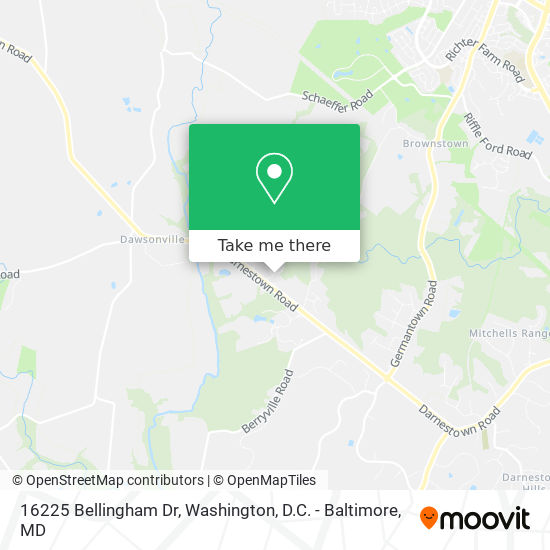 16225 Bellingham Dr map