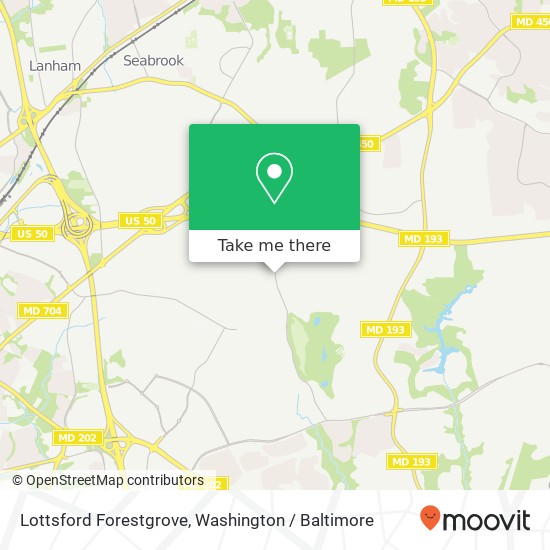 Lottsford Forestgrove, Bowie, MD 20721 map