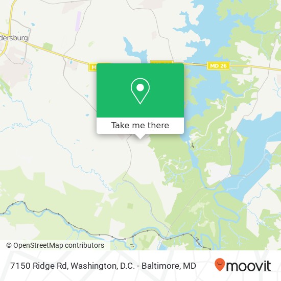 7150 Ridge Rd, Marriottsville, MD 21104 map