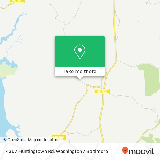 4307 Huntingtown Rd, Huntingtown, MD 20639 map