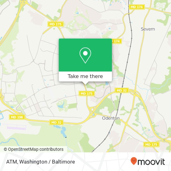 Mapa de ATM, 1600 Annapolis Rd