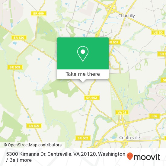 5300 Kimanna Dr, Centreville, VA 20120 map