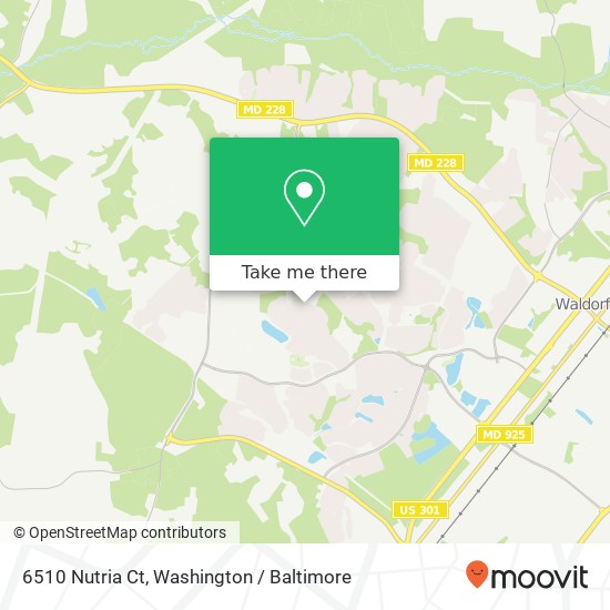 6510 Nutria Ct, Waldorf, MD 20603 map