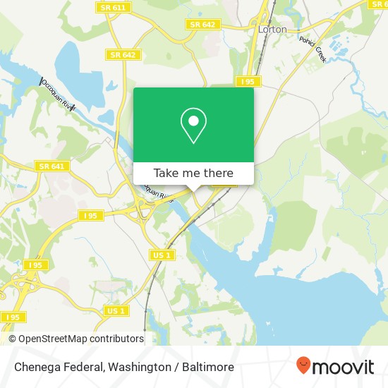 Chenega Federal map