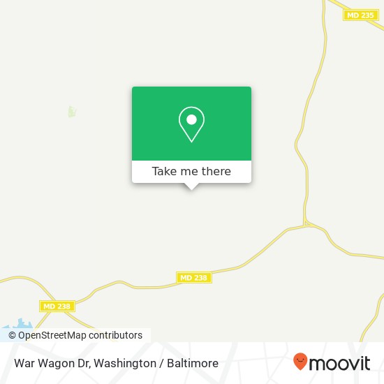 War Wagon Dr, Mechanicsville, MD 20659 map