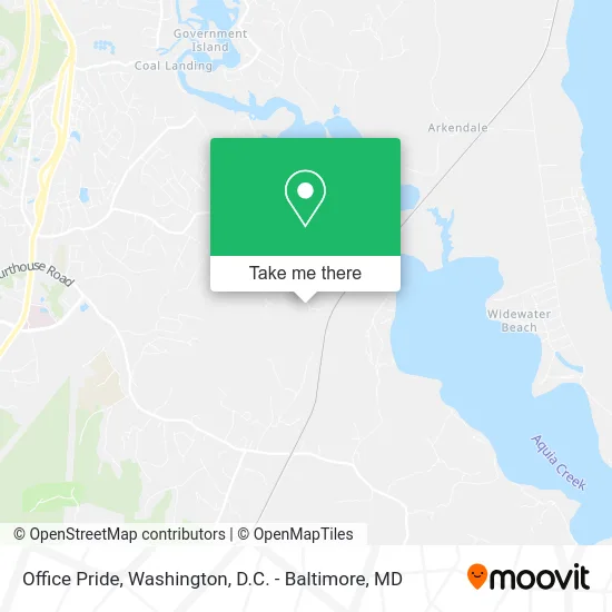 Office Pride map