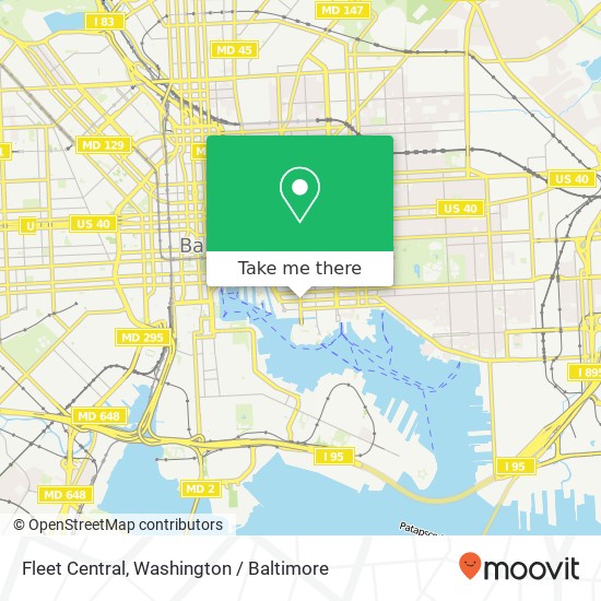 Fleet Central, Baltimore, MD 21231 map