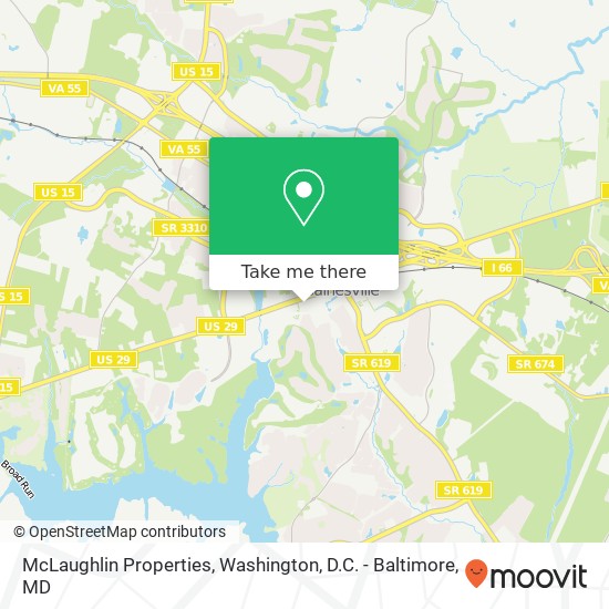 McLaughlin Properties, 7521 Virginia Oaks Dr map