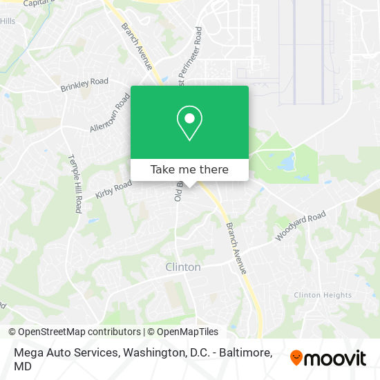 Mega Auto Services map