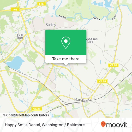 Mapa de Happy Smile Dental, 8428 Dorsey Cir