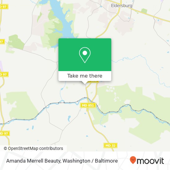 Amanda Merrell Beauty map