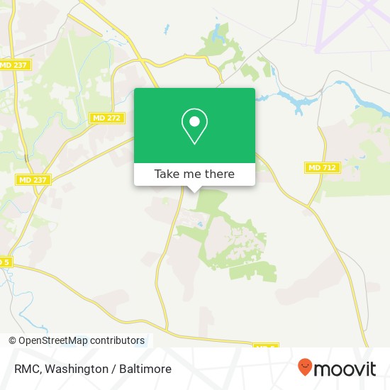 Mapa de RMC, 46970 Bradley Blvd
