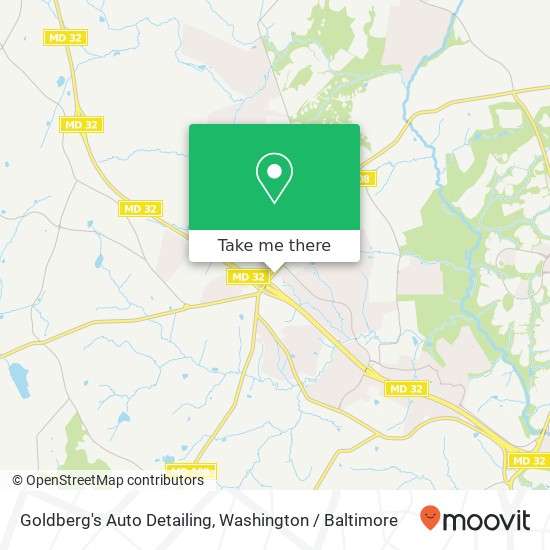 Mapa de Goldberg's Auto Detailing, Clarksville Pike