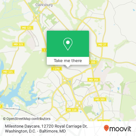 Milestone Daycare, 12720 Royal Carriage Dr map