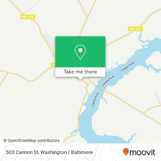 503 Cannon St, Chestertown, MD 21620 map