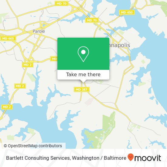 Bartlett Consulting Services, 1419 Forest Dr map