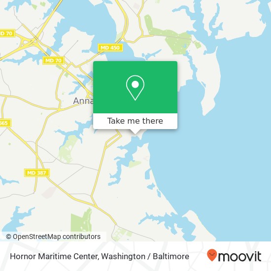 Hornor Maritime Center map