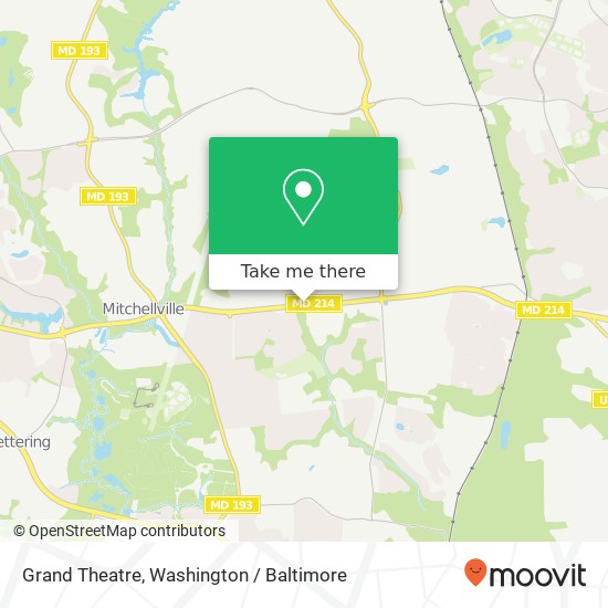 Grand Theatre map