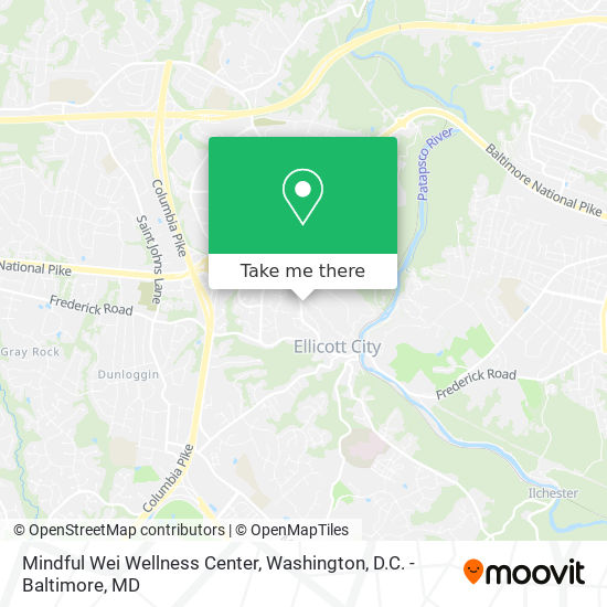 Mindful Wei Wellness Center map